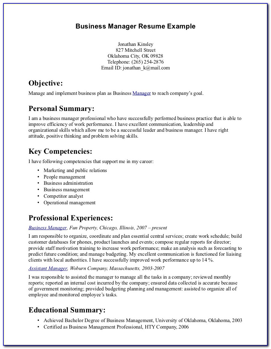 Successful Resume Writing Business