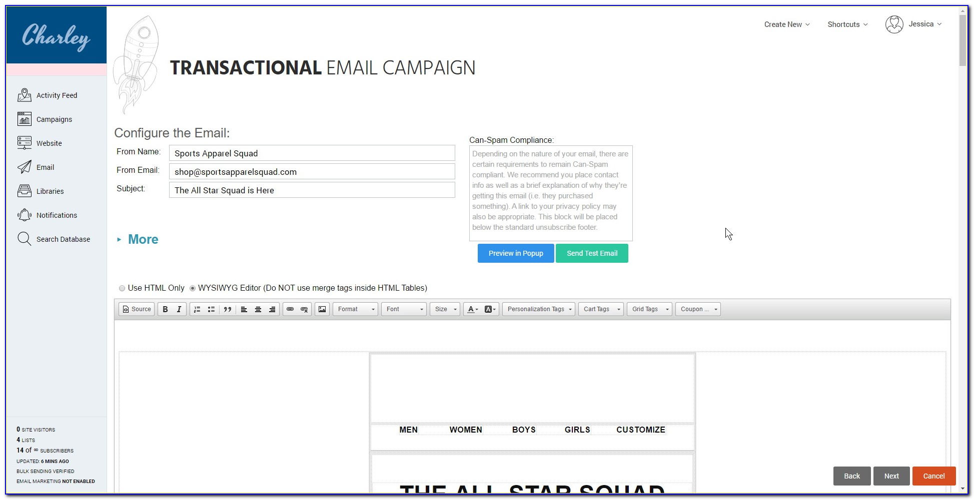 Transactional Email Templates Free