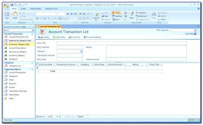 Access Inventory Database Template 2010