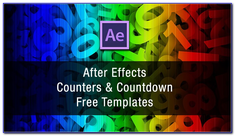 After Effects Countdown Timer Template Free