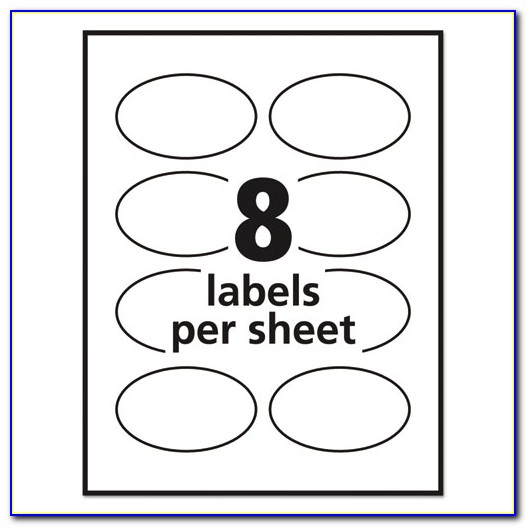 Avery Oval Labels 22829 Template