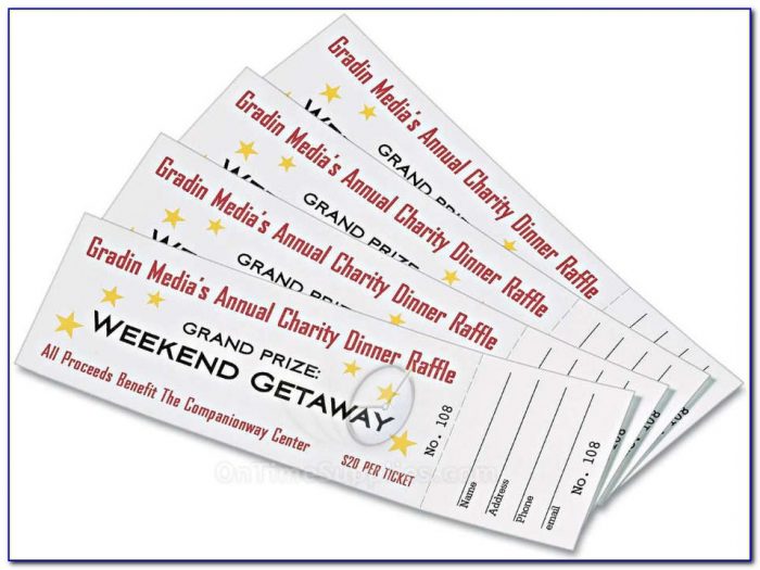 Avery Tickets Template