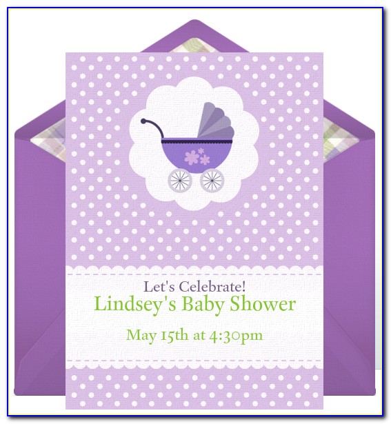 Baby Shower Email Invitation Templates