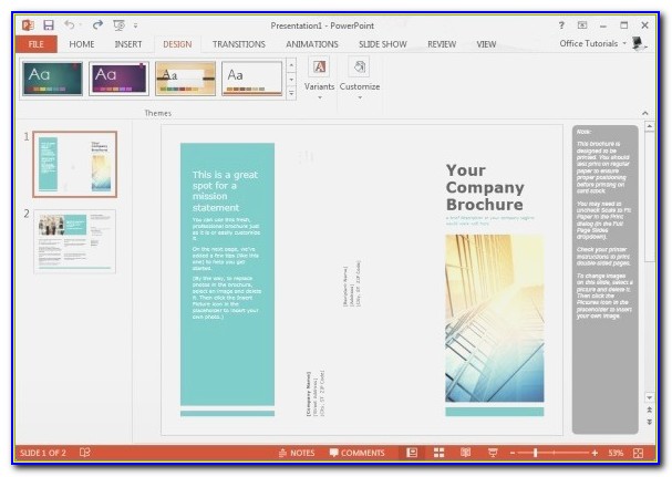Printable Brochure Maker Free Brochure Templates For Microsoft