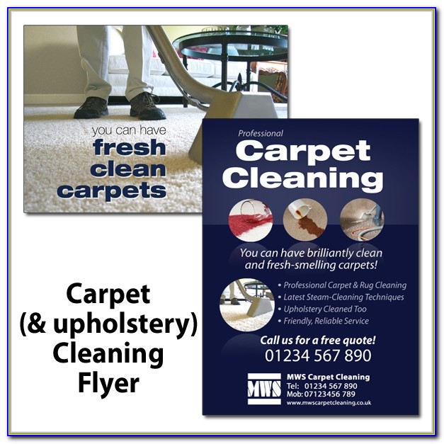 Carpet Cleaning Flyers Free Templates