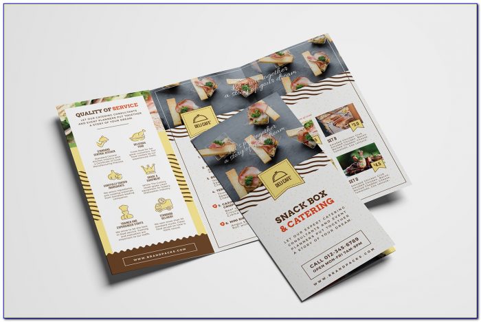 Catering Company Brochure Template