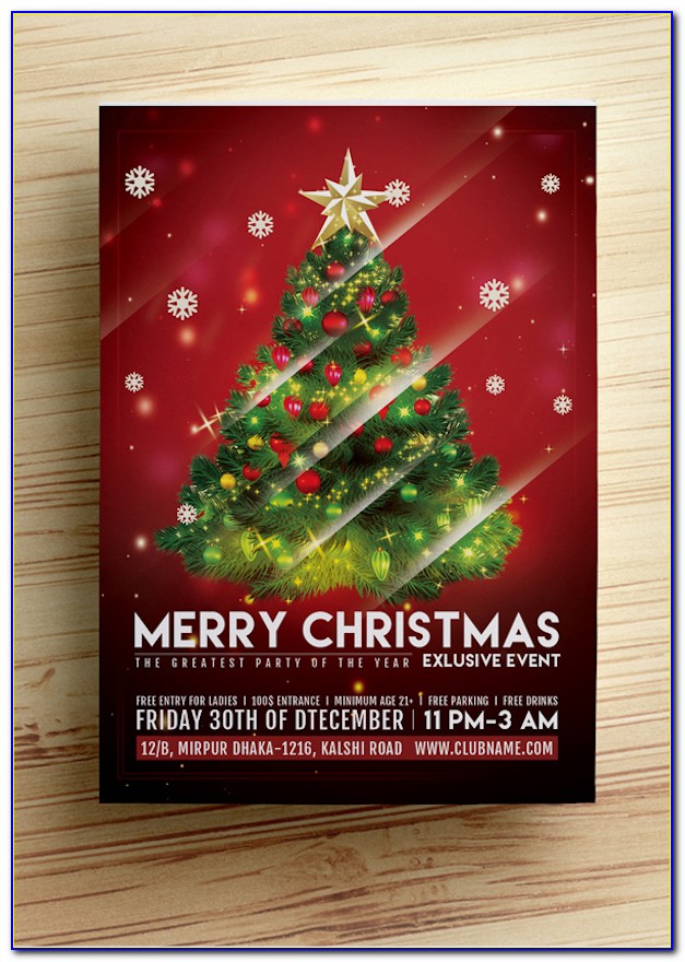 Christmas Flyer Template Download