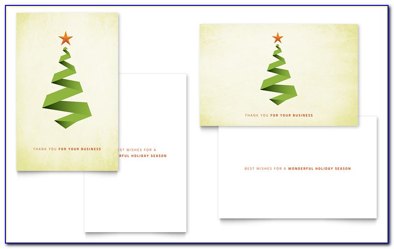 Christmas Gift Card Template Microsoft Word