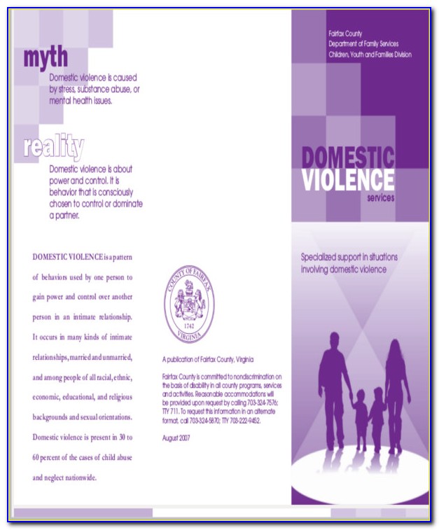 Domestic Violence Flyer Templates