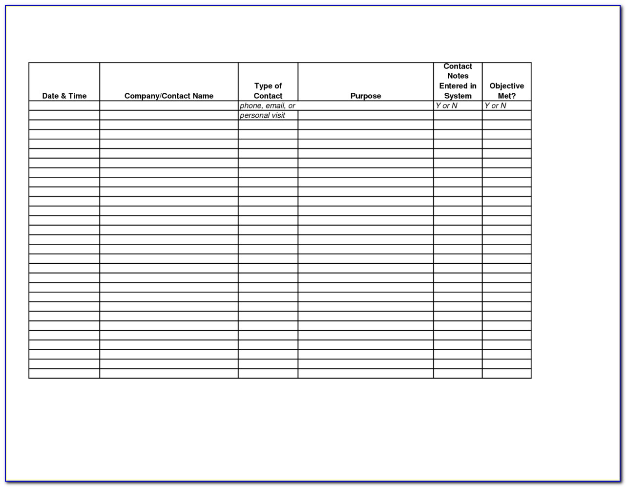 Employee Time Tracking Template