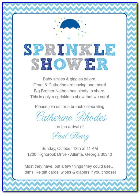 Free Baby Sprinkle Invitations Templates Pdf