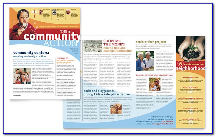 Free Community Newsletter Templates For Microsoft Word