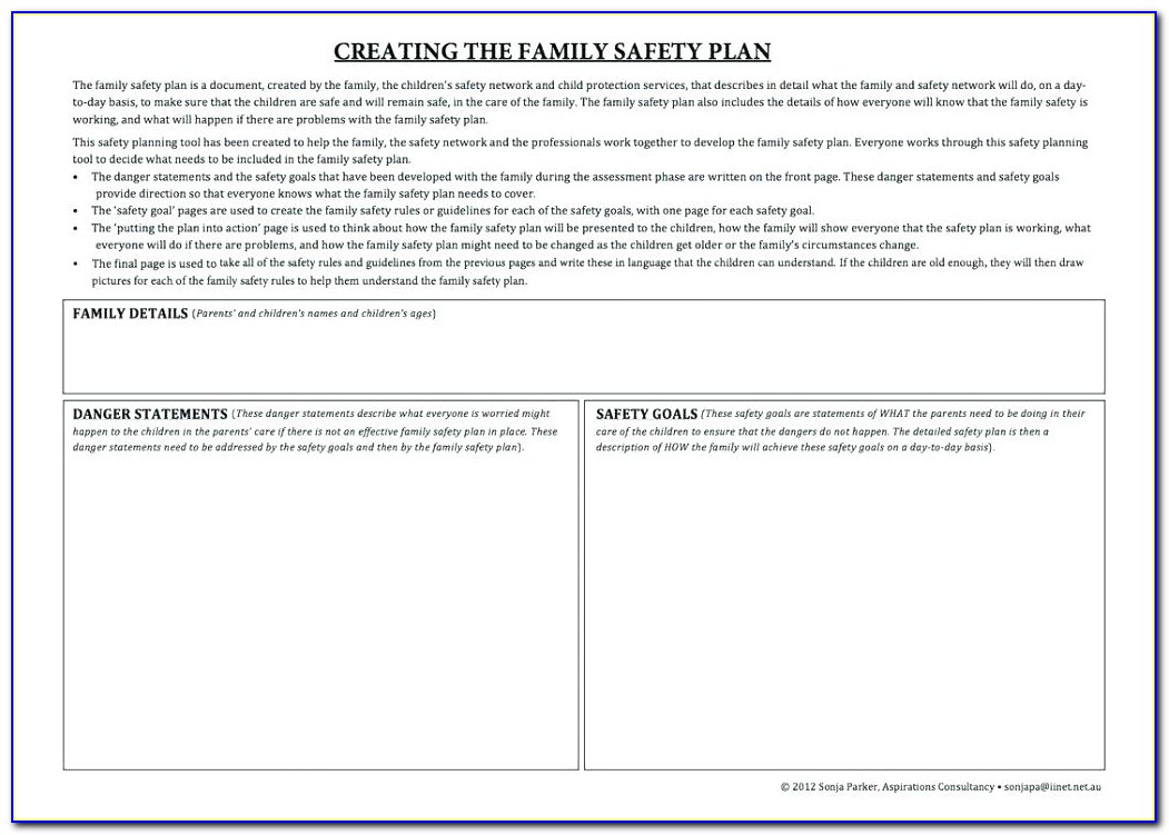 Free Construction Site Safety Plan Template