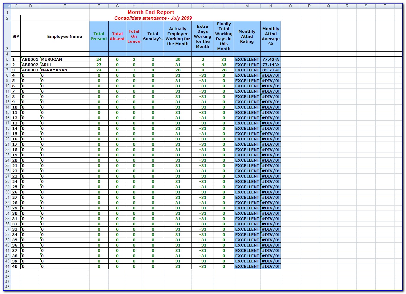 Free Contract Tracking Excel Template