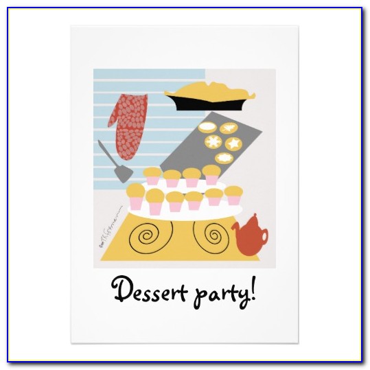 Free Dessert Party Invitation Templates