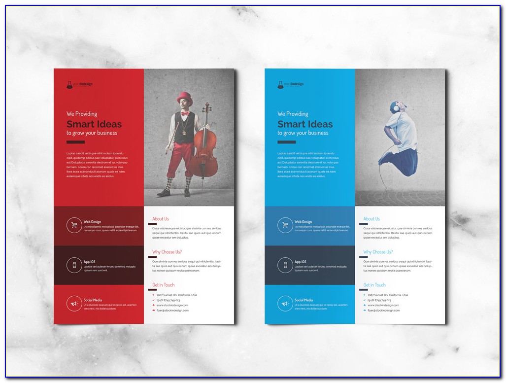 Free Flyer Templates For Indesign