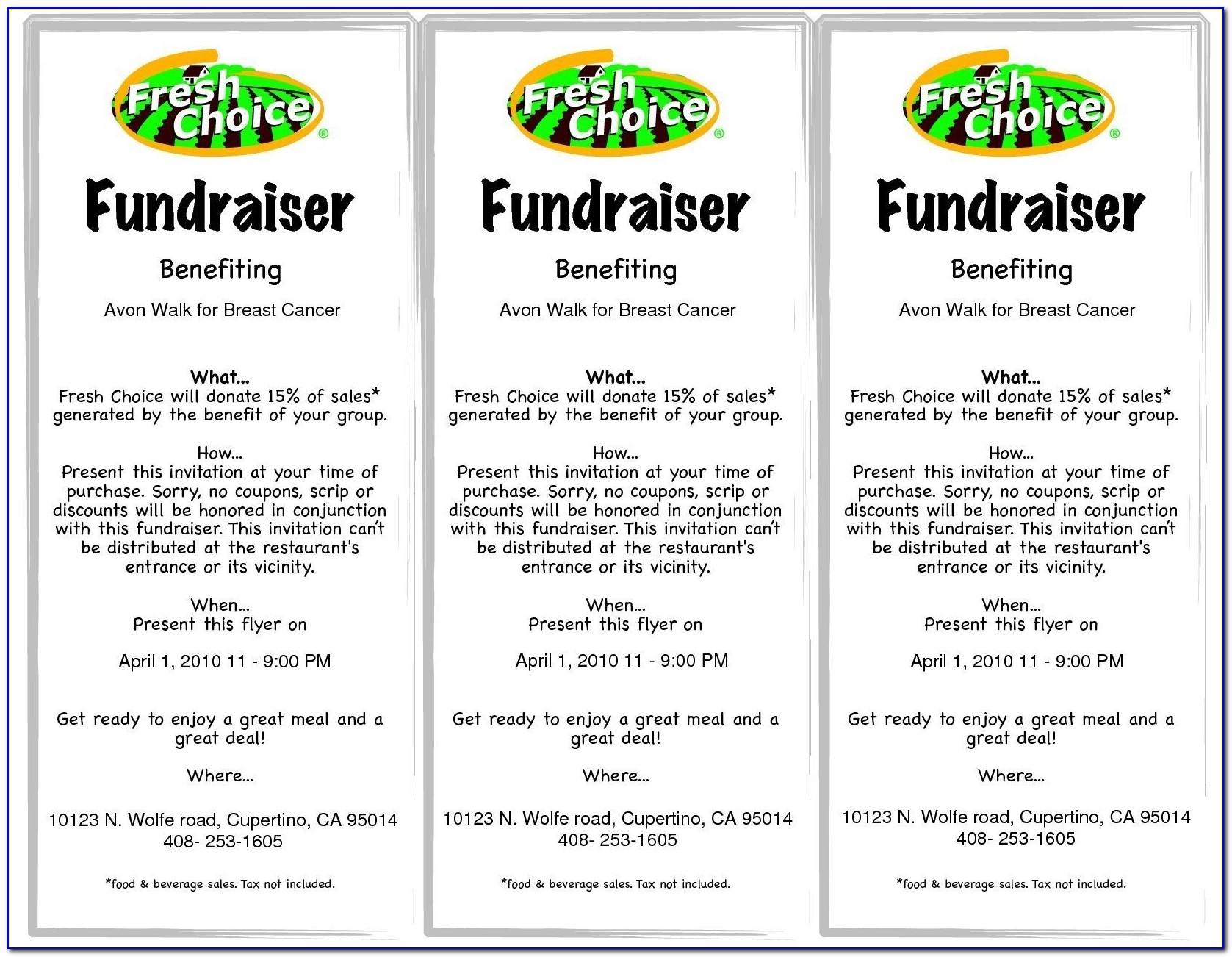 Free Fundraising Flyer Templates Download