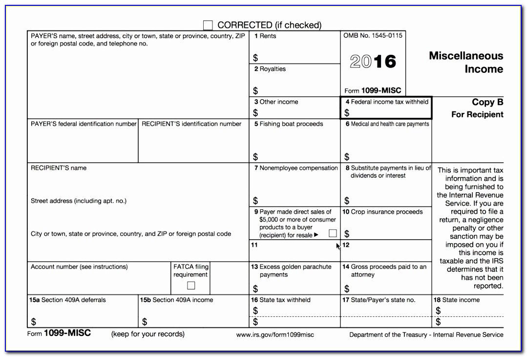 Printable 1099 Tax Form Design Free Printable 1099 Misc Tax Form Template Best Of Doc Xls Letter Best Templates Wuatt