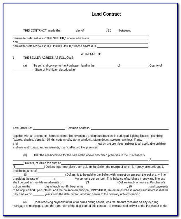 Free Land Lease Agreement Template