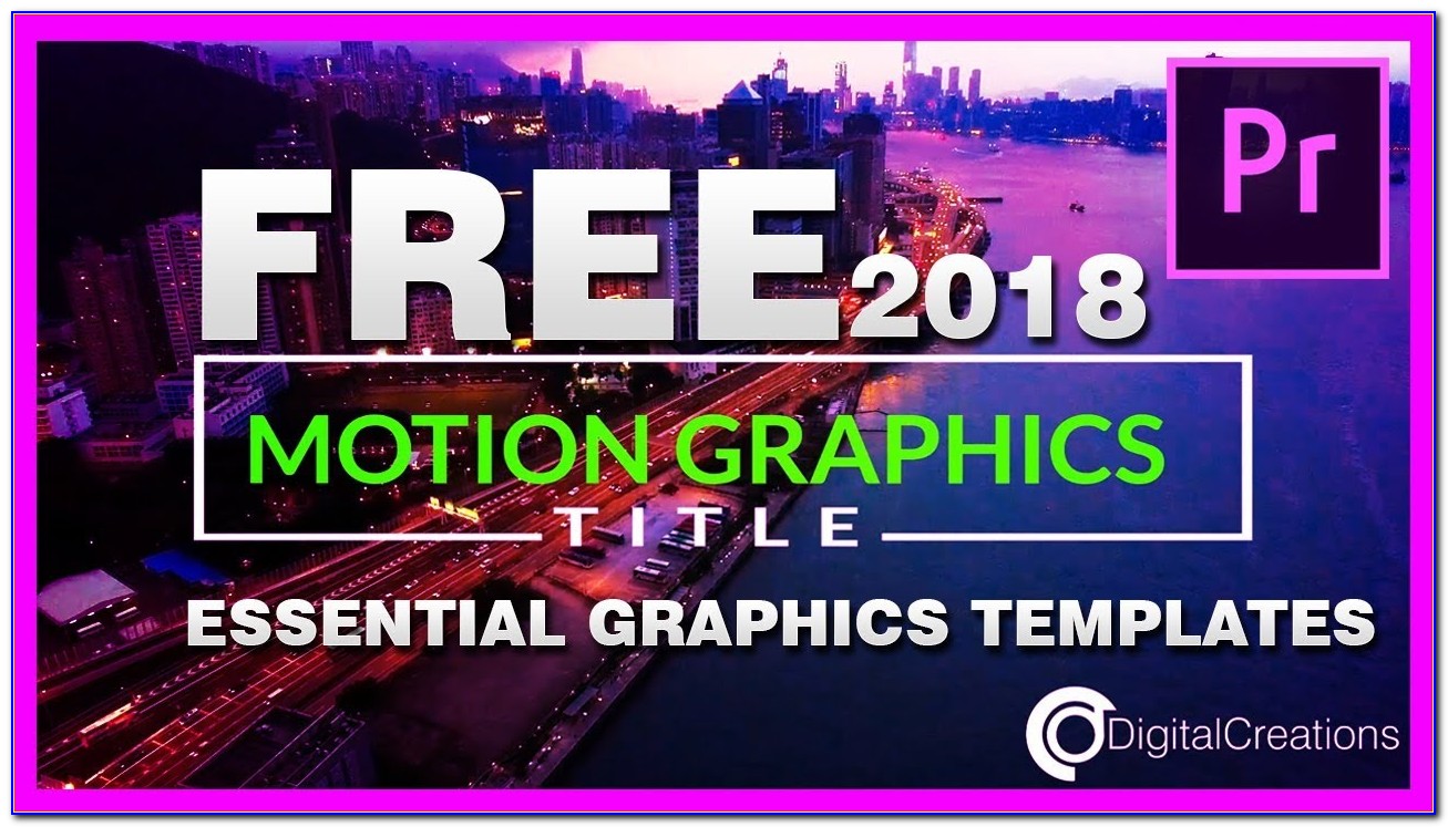 Free Motion Graphic Templates For Premiere Pro