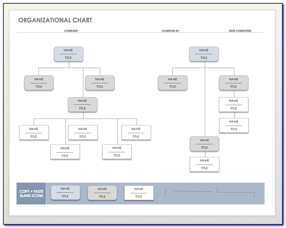 Free Organization Chart Template Word