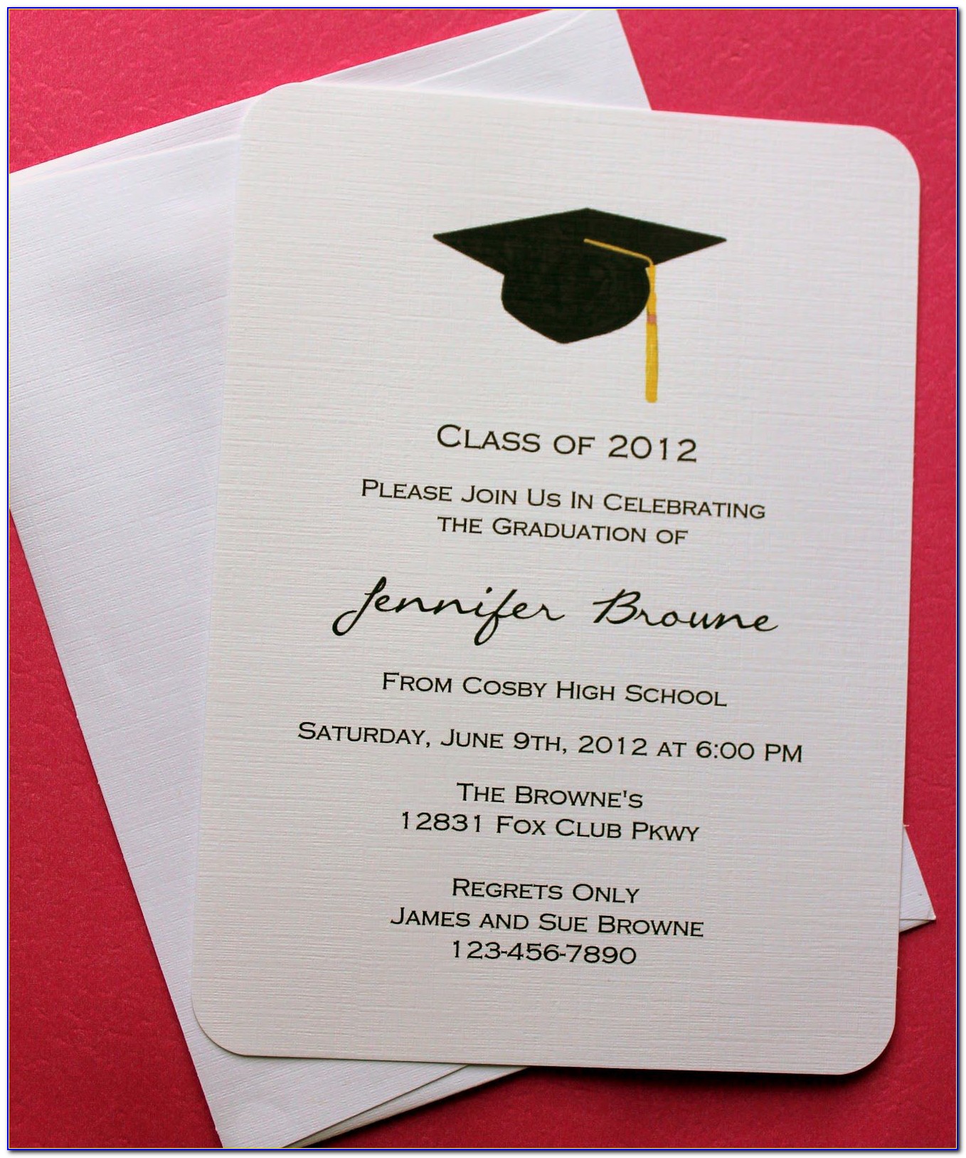 Free Printable Graduation Invitation Card Templates