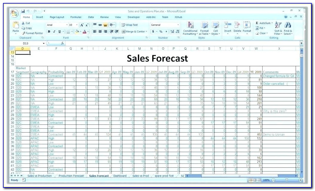 Free Sales Pipeline Template Excel