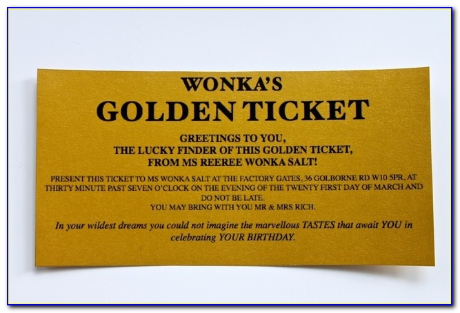 Wonka Bar Golden Ticket Invitations Donuts Detoursdonuts Golden Ticket Party Invitation Template Free Golden Ticket Party Invitation Template Free