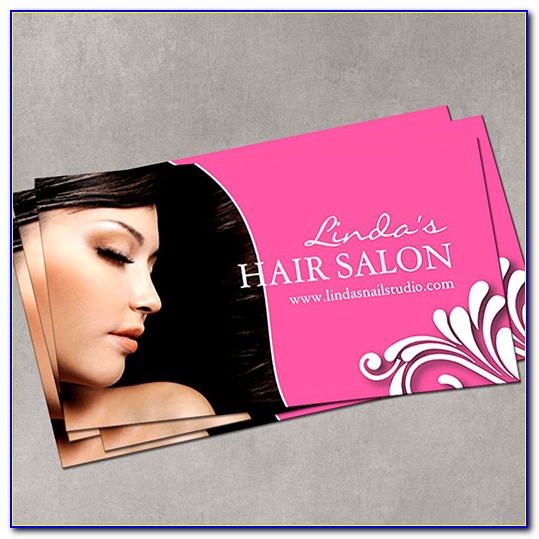 Hair Salon Business Cards Templates Free