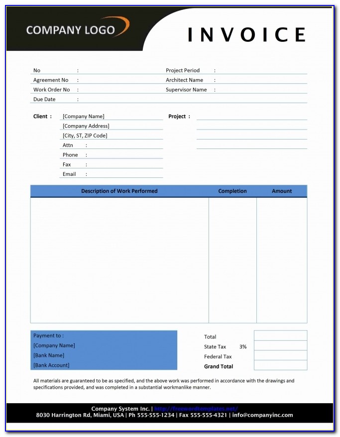 Contractor Invoice Template Excel Free Independent Contractor Excel Invoice 2550 X 3300
