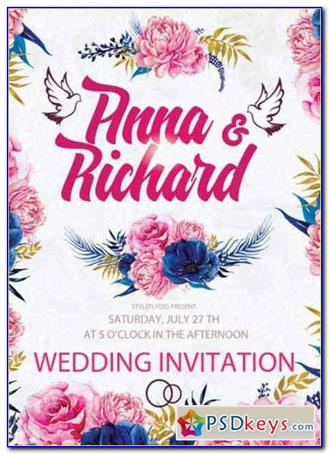 Invitation Poster Template Word