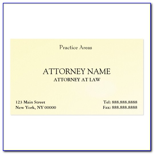 Legal Business Cards Templates