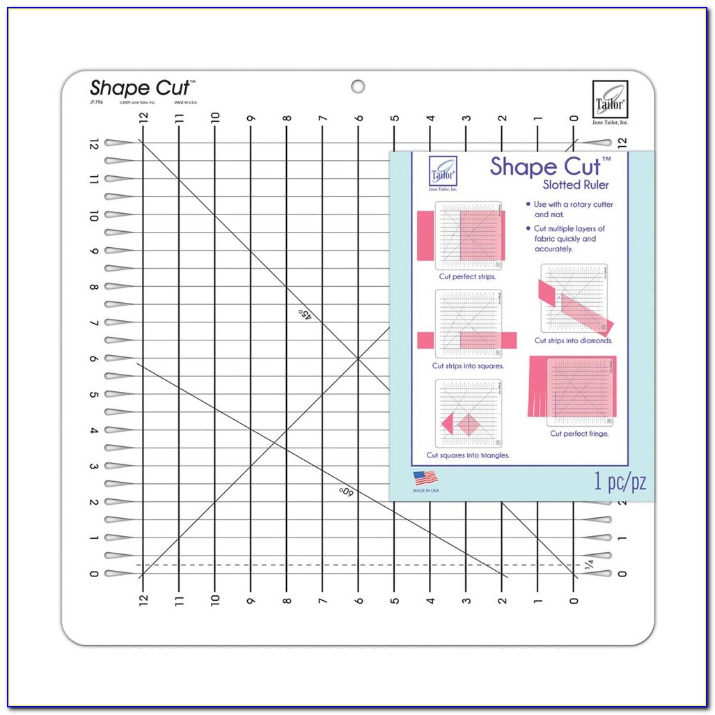 Machine Quilting Rulers And Templates