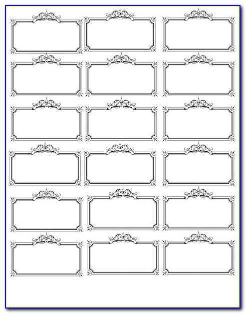 Name Tag Label Template Free