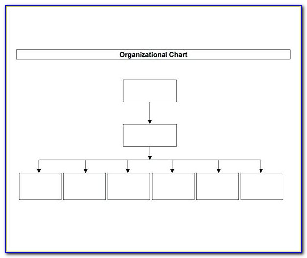 Organizational Chart Free Template Word