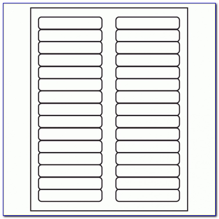 Pendaflex Hanging File Folder Label Template
