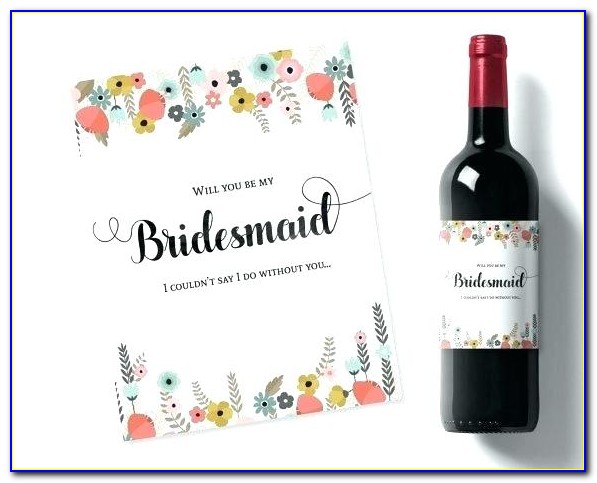Personalised Wine Labels Template Free