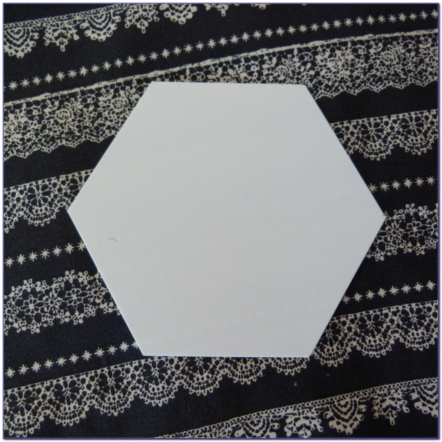 Plastic Hexagon Templates For Quilting