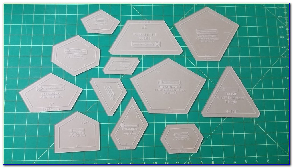 The New Hexagon Millefiore Quilt Along Acrylic Hexagon Quilt Templates