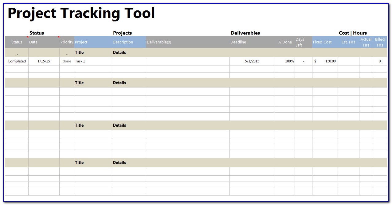 Excel Task Tracker Template Free Download Template Resume Examples