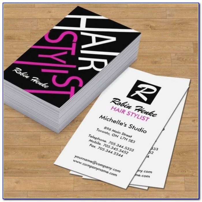 Salon Business Card Template Free Download