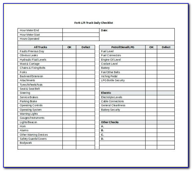 Security Guard Patrol Checklist Template