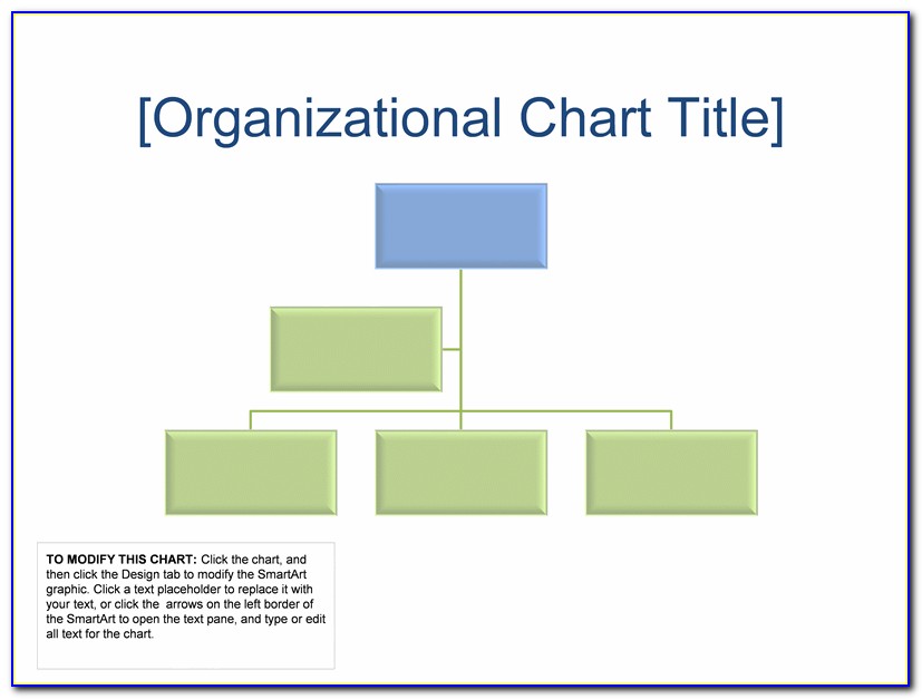 Simple Org Chart Template Free