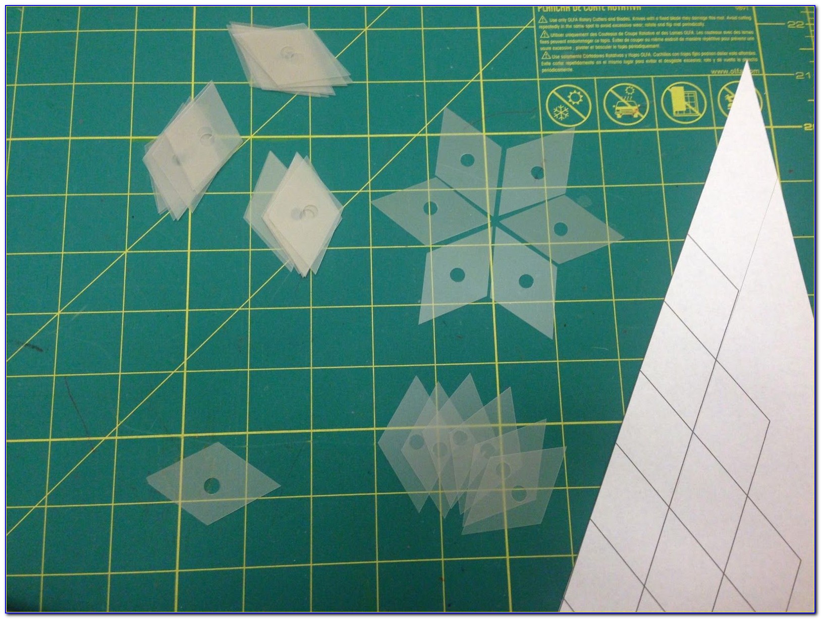 Template Plastic For Quilting