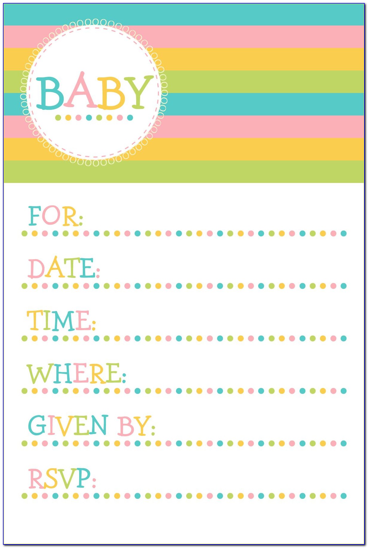 Templates For Invitation Cards Of Birthday (2)