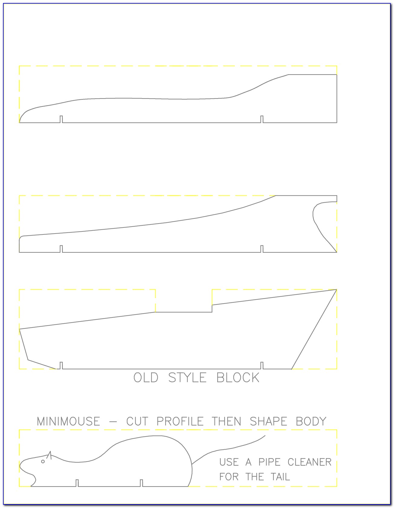 Templates For Pinewood Derby Cars