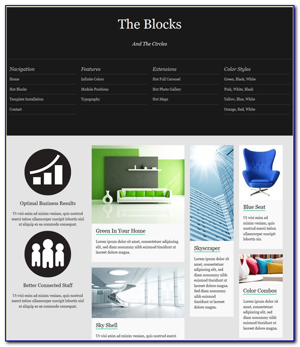 Top Down Topic Web Template