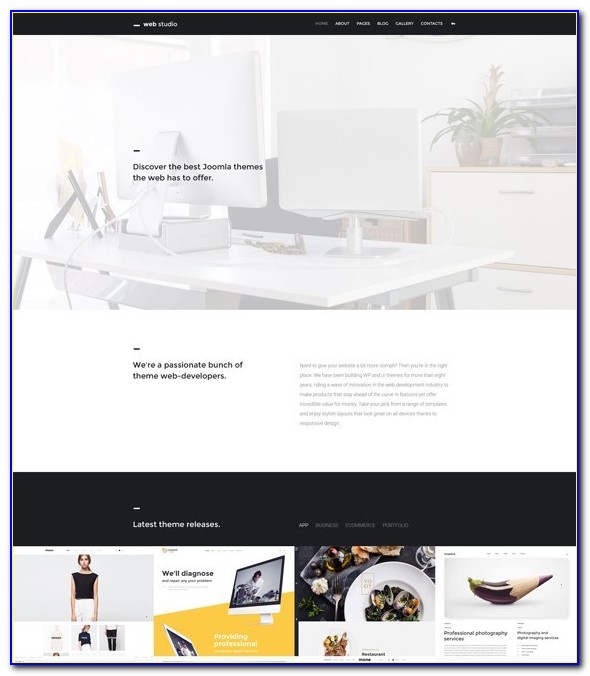 Top Down Web Template Free