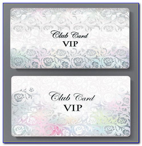 Vip Membership Card Template Design