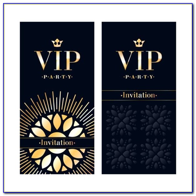 Vip Ticket Invitation Templates Free